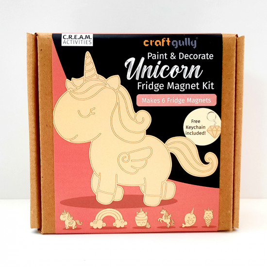 Fridge Magnets Kit - Unicorn Theme