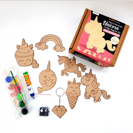 Fridge Magnets Kit - Unicorn Theme