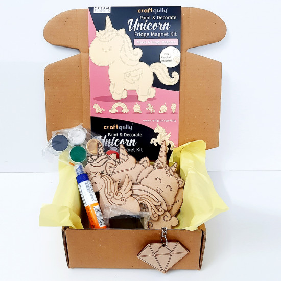 Fridge Magnets Kit - Unicorn Theme