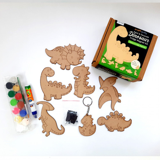 Fridge Magnets Kit - Dinosaur Theme
