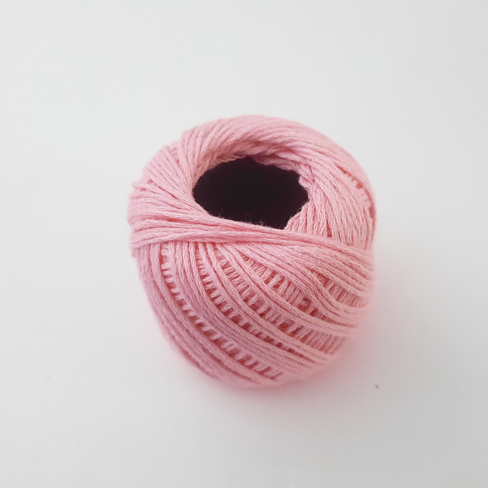 Crochet Thread 6 Ply Cotton - Pink - 10gms