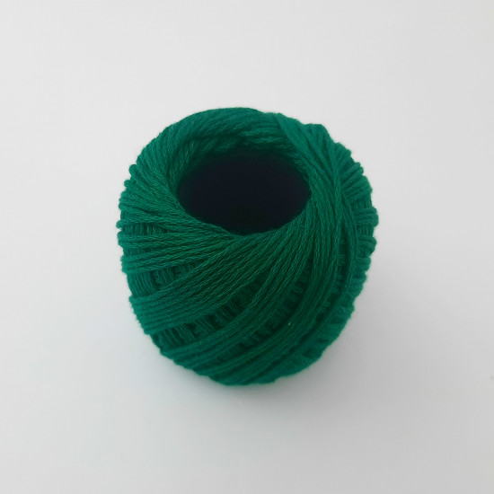 Crochet Thread 6 Ply Cotton - Dark Green - 10gms
