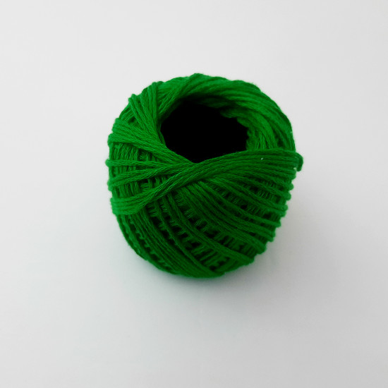 Crochet Thread 6 Ply Cotton - Green - 10gms