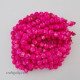 Mottled Glass Beads 6mm - Hot Pink - 1 String