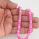 Mottled Glass Beads 6mm - Light Pink - 1 String