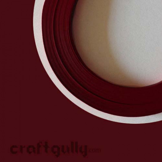 Quilling Strips 1mm Dark Red - 17Inch - 100 Strips