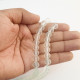 Glass Beads 8mm Round - Matte Trans. Clear - 1 String / 100 Beads