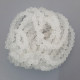 Glass Beads 8mm Round - Matte Clear Frosted - 1 String / 100 Beads