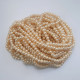 Glass Beads 6mm Pearl Finish - Cream - 1 String / 140 Beads