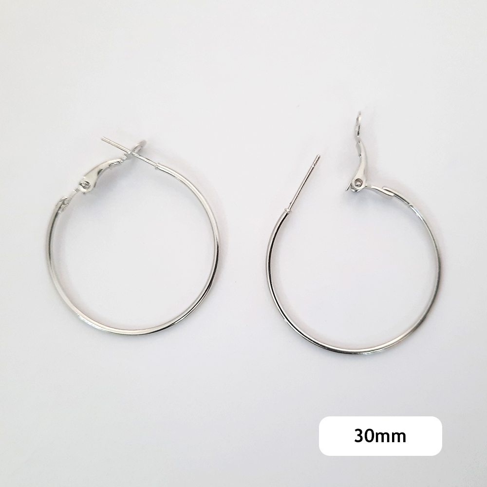 Gold Hoop 3.00 Mm Wide Earrings Over Sterling Silver Different Sizes ,  Simple Minimalist Hinged Tarnish Resistant Medium Large Extra Large - Etsy
