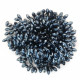 Glass Beads 13mm Rice / Rizo Drop Faceted - Grey - 1 String / 45 Beads