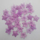 Acrylic Beads 17mm Flower #19 - Lilac - 100 Beads