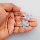 Acrylic Beads 24mm Flower #22 - Sky Blue - 30 Beads