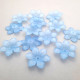 Acrylic Beads 24mm Flower #22 - Sky Blue - 30 Beads