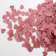 Sequins 8mm - Heart #16 - Glitter Tango Pink - 20gms