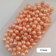Acrylic Beads 5.5mm Pearl Finish - Peach - 20gms