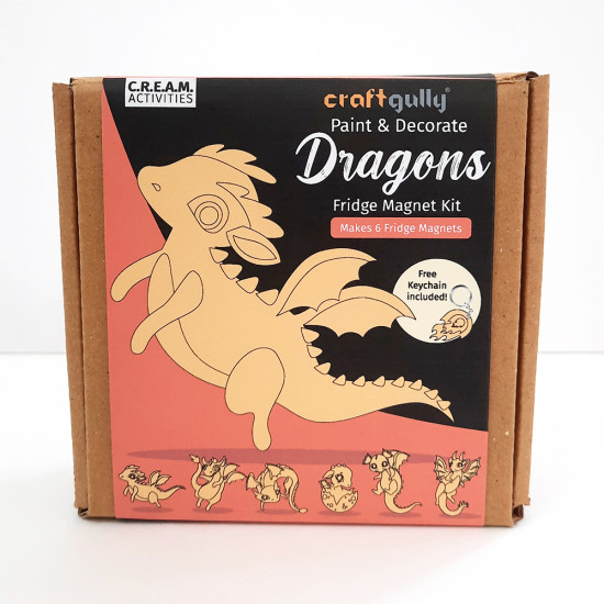 Fridge Magnets Kit - Dragons Theme