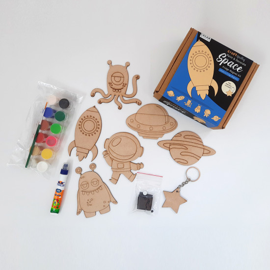 Fridge Magnets Kit - Space Theme