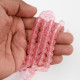 Glass Beads 8mm Round - Matte T. Pink - 1 String / 100 beads