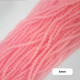 Glass Beads 6mm Round - Pastel Baby Pink - 1 String / 140 Beads