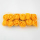 Foam Flowers - Rose 20mm - Golden Yellow - Pack of 12