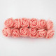 Foam Flowers - Rose 20mm - Pastel Pink - Pack of 12