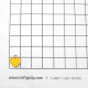 Enamel Charms 12mm - Heart #9 - Yellow - 4 Charms