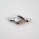 Magnetic Clasps #7 Hand Hold - Silver Finish - 1 Set