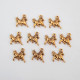 Metal Charms 14mm Horse #1 - Golden - 10 Charms