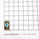 Resin Charms 20mm Rectangle - Evil Eye - Black - 2 Charms