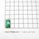 Resin Charms 20mm Rectangle - Evil Eye - Green - 2 Charms