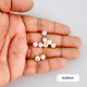 Acrylic Beads 6mm Round - Pastel Assorted - 20gms / 185 Beads