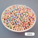 Acrylic Beads 6mm Round - Pastel Assorted - 20gms / 185 Beads