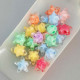 Acrylic Beads 16mm Star - Bead In Bead Assorted - 22 Beads