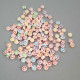 Acrylic Beads 7mm Disc Smiley - Assorted - 140 Beads