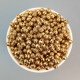 Acrylic Beads 8mm Round Design #25 - Antique Gold - 66 Beads