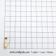 Brooch Pins 20mm - Golden Finish - 20 Pcs