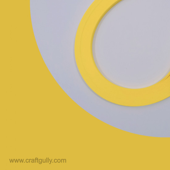 Quilling Strips 1mm Butter Yellow #2 - 17Inch - 100 Strips