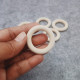 Wooden Rings #6 - 40mm Natural - 6 Rings