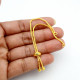 Bracelet Chains Adjustable - Golden Finish - 4 inches