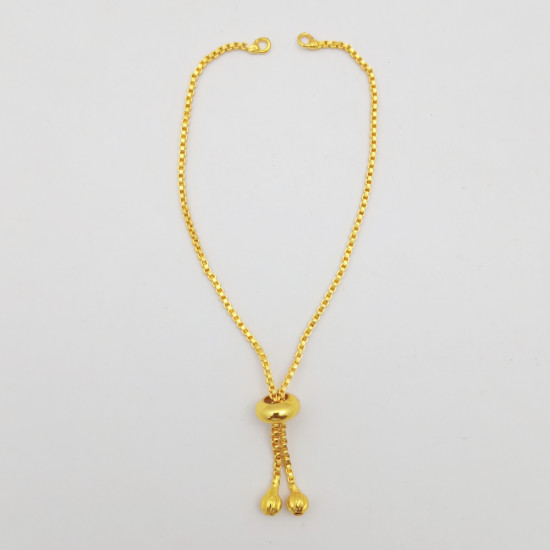 Bracelet Chains Adjustable - Golden Finish - 4 inches