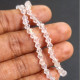 Glass Beads 4mm Bicone Faceted - Clear - 1 String / 80 Beads
