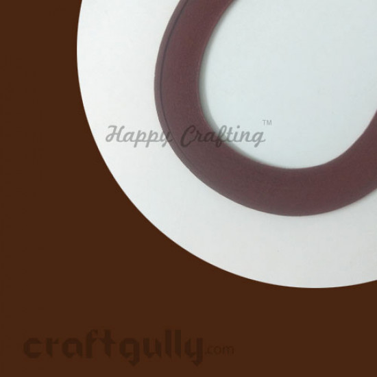 Quilling Strips 10mm Rust #2 - 17Inch - 100 Strips