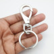 Swivel Keychain Hooks #3 - 85mm Lobster Clasp - Silver - 1 Hook