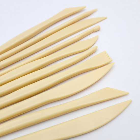 Clay Modelling Tools #3 - Set of 10
