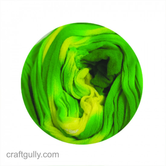 Stocking Cloth 0.6m - Shaded Bottle Green & Sunflower Yellow - Pack of 1