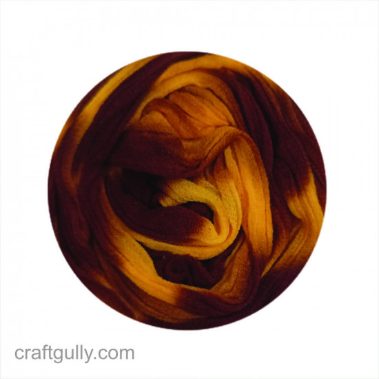 Stocking Cloth 0.6m - Shaded Golden Yellow & Brown - Pack of 1