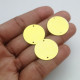 Sequins #86 - 20mm Round - Golden - 10gms