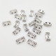 Metal Beads #24 - 10mm Marquise With 2 Holes - Silver - 20 Beads