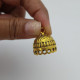Jhumka Base #25 - 22mm Geometric - Golden - 1 Pair